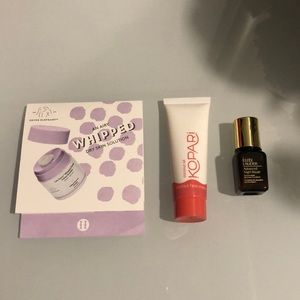 High end skincare minis
